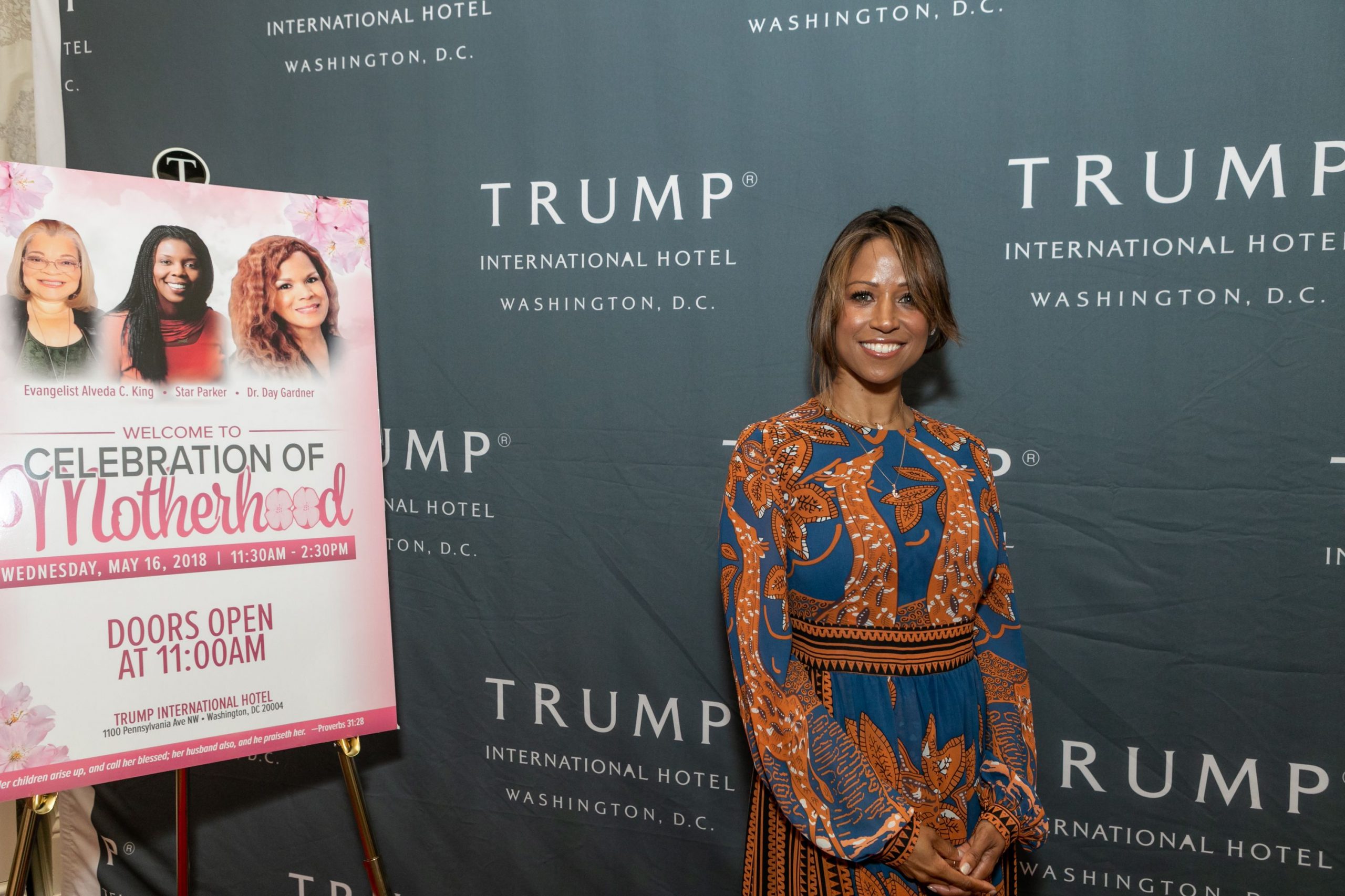Actress Stacey Dash at a luncheon in Celebration of Motherhood, with keynote speaker Mrs. Candy Carson, at Trump International Hotel in Washington, D.C., on Wednesday, May 16, 2018 | Photo: Getty Images