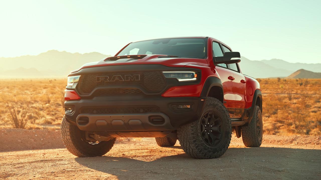 RAM’s TRX has plenty of ground clearance.