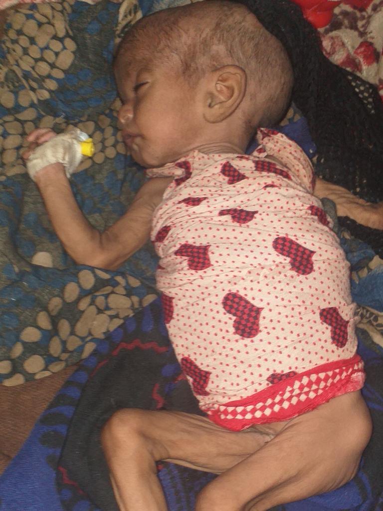 One of the first images to emerge last week and now sent to authorities of the evolving crisis in the Northern Ethiopian desert in the Afar region of the country. Pictures: Supplied